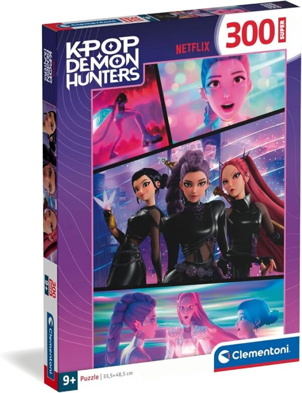 puzzle-300-kpop Puzzle KPop Demon Hunters 300 Pzs Clementoni
