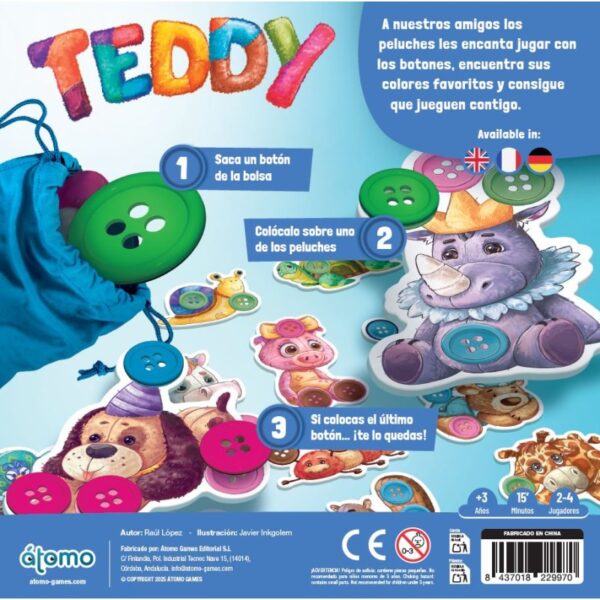 teddy (2) Teddy - Átomo Games