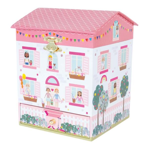 Joyero Musical Infantil Casa de Muñecas Floss & Rock