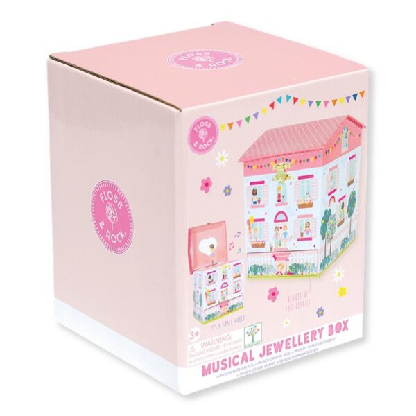 Joyero Musical Infantil Casa de Muñecas Floss & Rock