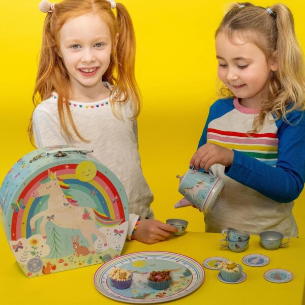 Juego de Té Musical Infantil Rainbow Fairy Floss & Rock