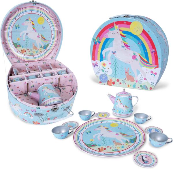 Juego de Té Musical Infantil Rainbow Fairy Floss & Rock