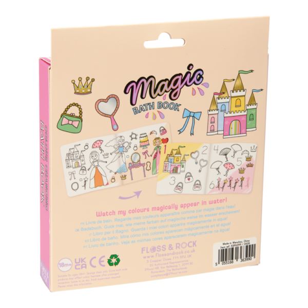 Libro de Baño Water Magic Princess