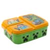 Sandwichera Múltiple Infantil Minecraft con 3 Compartimentos