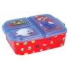 Sandwichera Múltiple Infantil Super Mario con 3 Compartimentos