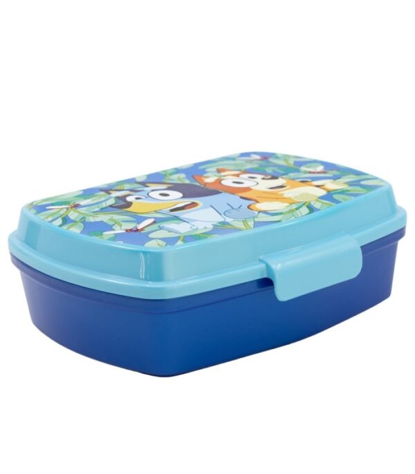 sandwichera-rectangular-bluey Sandwichera Rectangular Infantil Bluey Libre de BPA