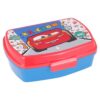 Sandwichera Rectangular Infantil Cars Let's Race Libre de BPA