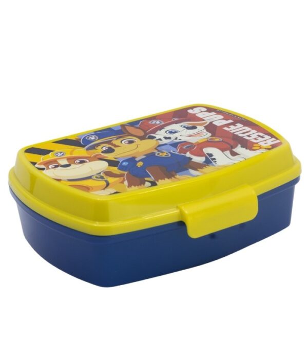 Sandwichera Rectangular Infantil Paw Patrol Boy Rescue Pups