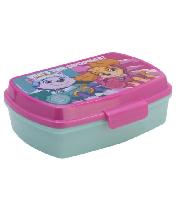 Sandwichera Rectangular Infantil Paw Patrol Girl Superpowers