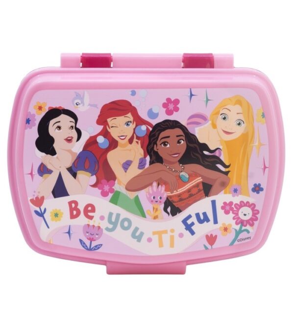 Sandwichera Rectangular Infantil Princesas Disney BeYouTiful